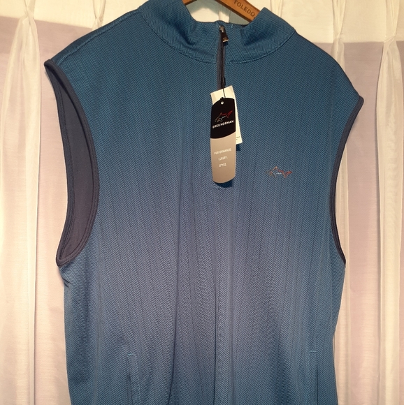 greg norman golf vests